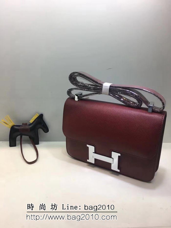 愛馬仕Hermes 手掌紋牛皮空姐包 單肩斜挎包 0AM1312